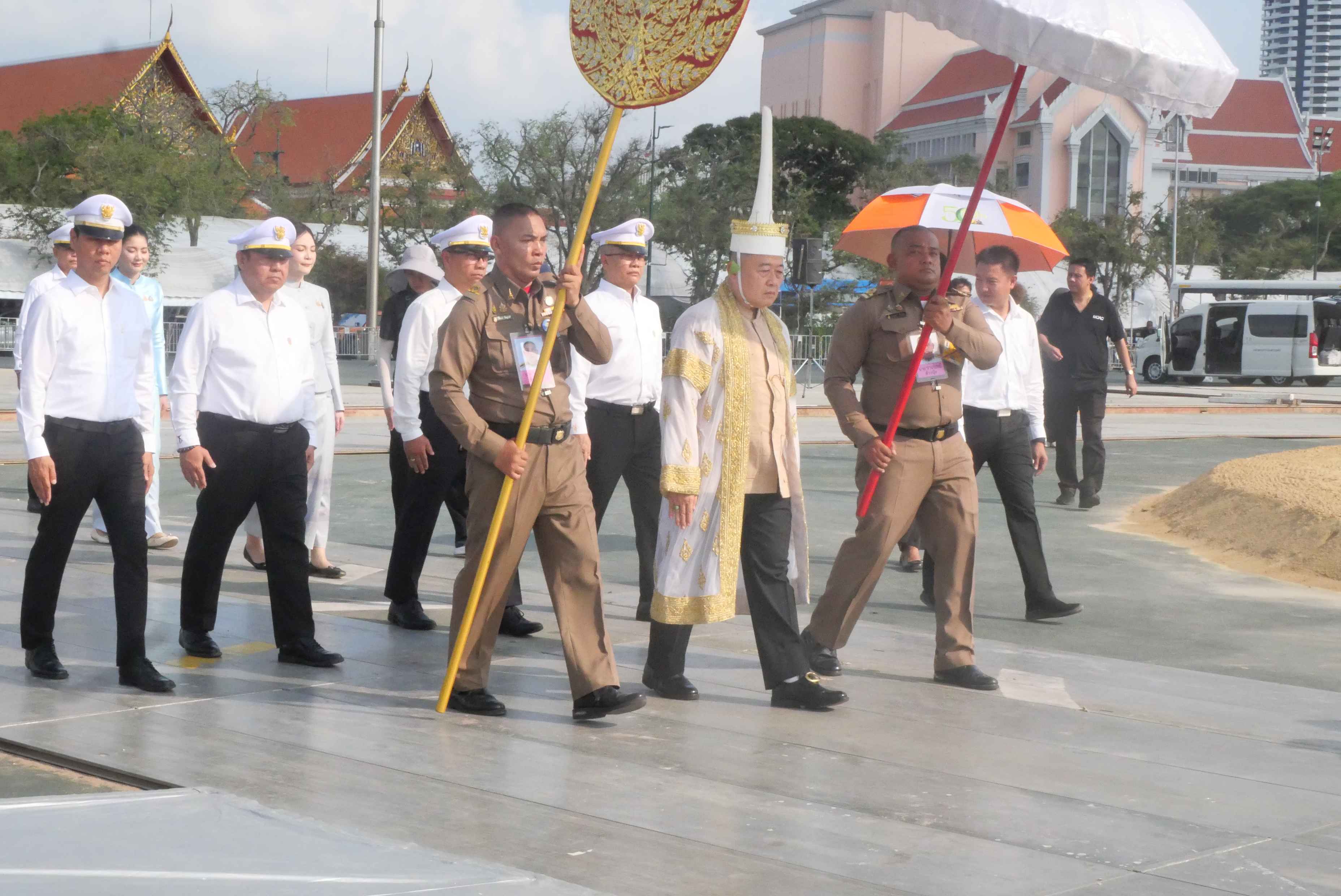 title - ส.ป.ก. ร่วมซ้อมย่อย ครั้งที่ 1 พระราชพิธีพืชมงคลจรดพระนังคัลแรกนาขวัญ ประจำปีพุทธศักราช 2569 